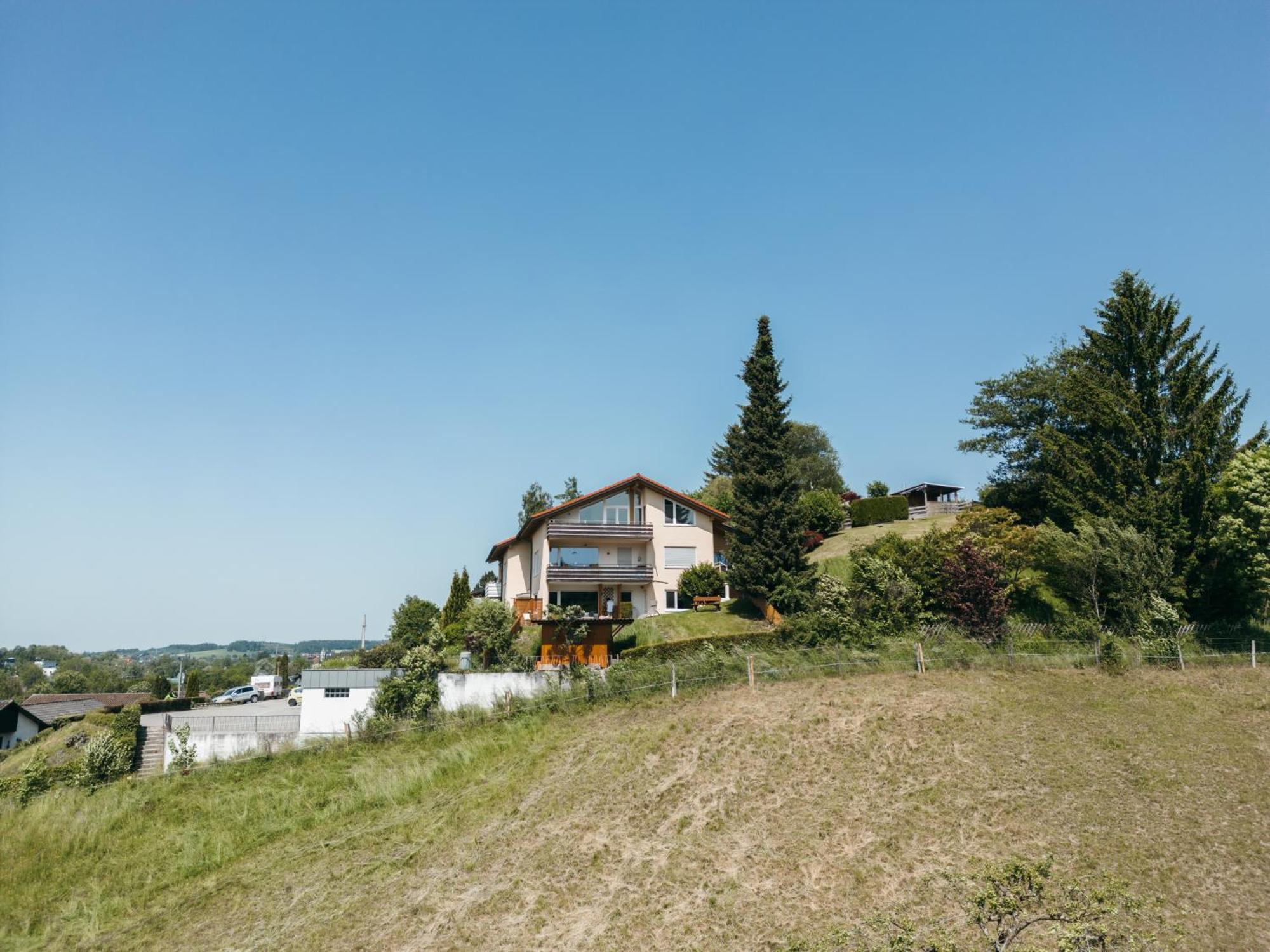 Ferienwohnung Alpenblick I Kamin I Private Sauna Wangen im Allgäu Exterior photo