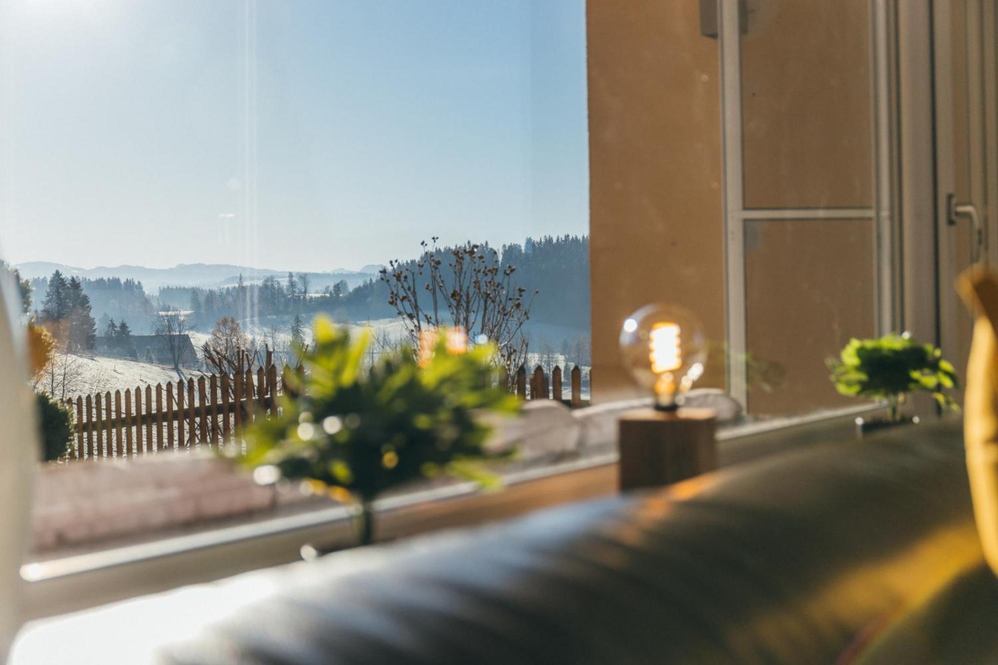 Ferienwohnung Alpenblick I Kamin I Private Sauna Wangen im Allgäu Exterior photo